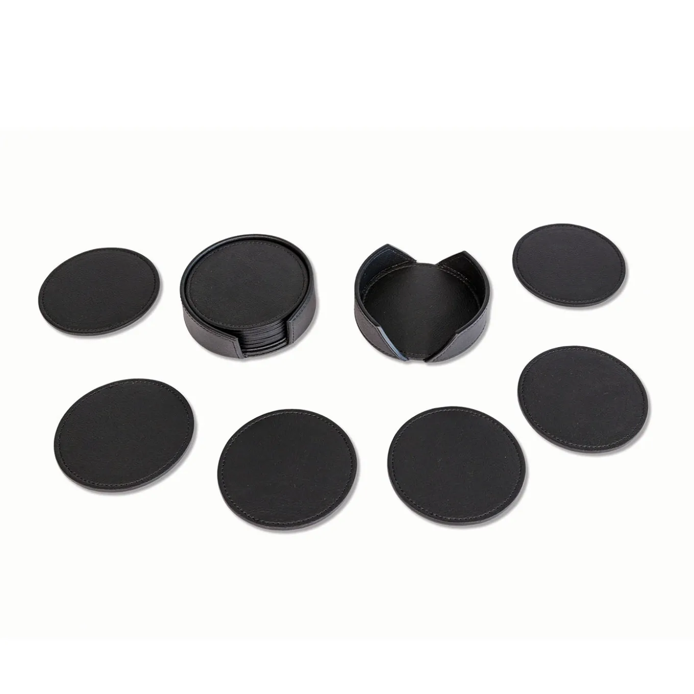 Wings Set Of 6 Coaster - Serie Cassigoli Black