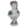 Winter Ceramic Bust Sculpture