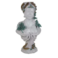 Winter Ceramic Bust Sculpture