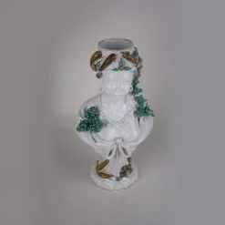 Winter Ceramic Bust Sculpture