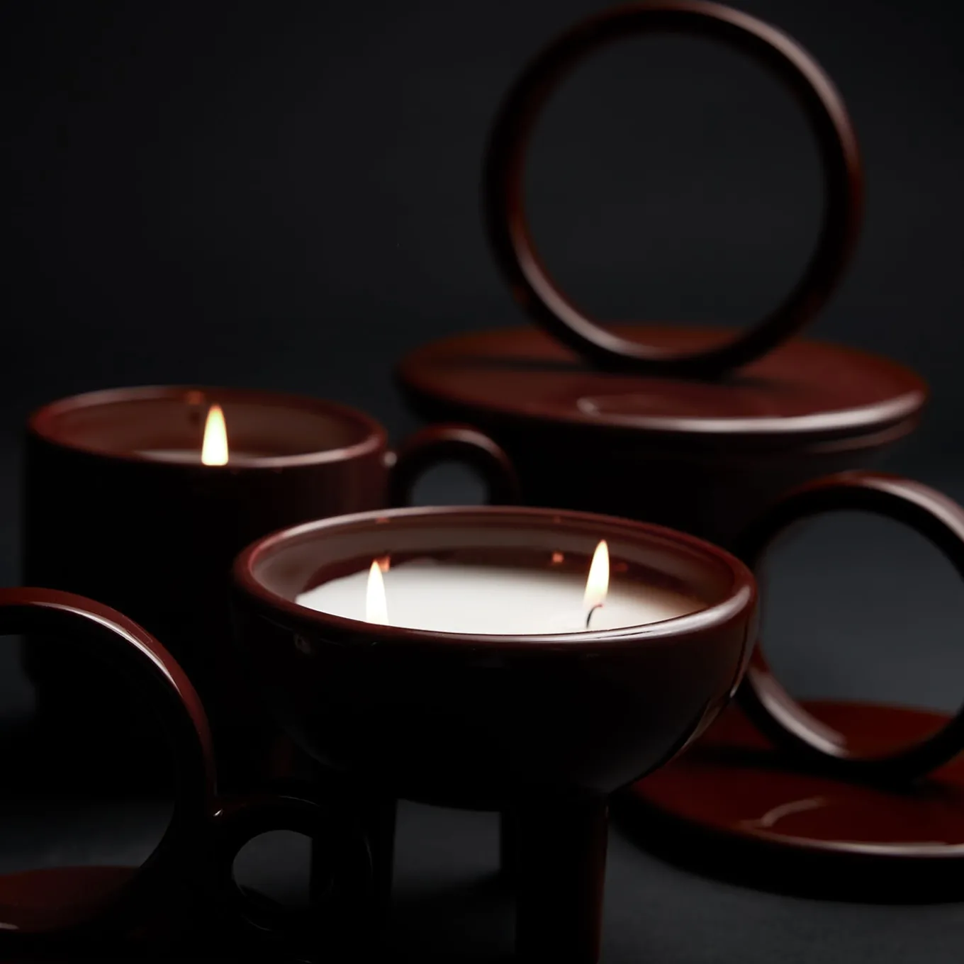 Wok Terra Ceramic Candle