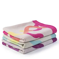 Wool and Cashmere Signature Plaid in Plum