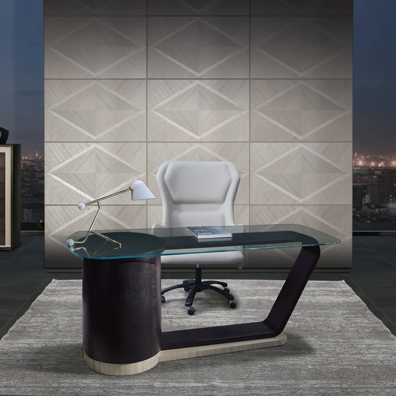 Writing Desk 2019 With Glass Top