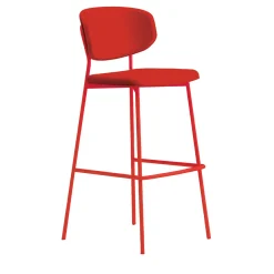 Wround Red Stool R&D Billiani