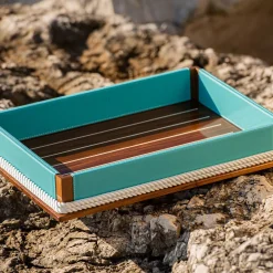 XL Rectangular Light-Blue Tray #1
