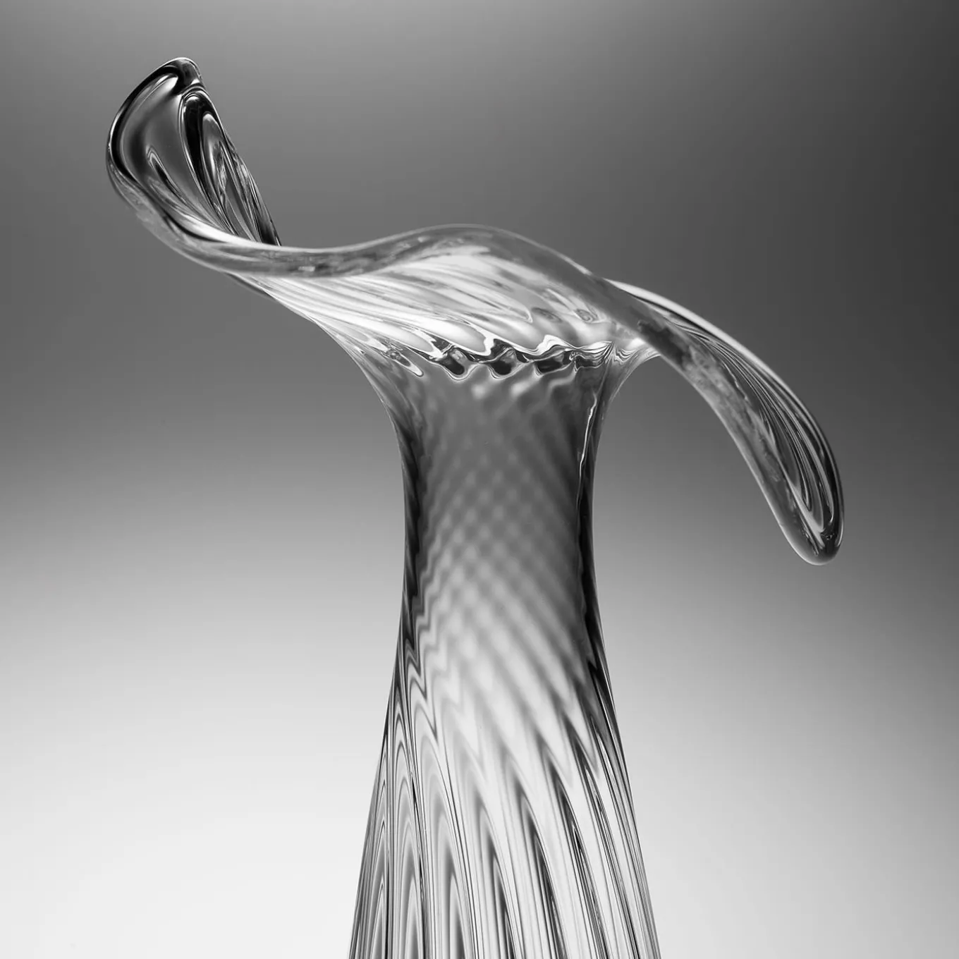 XSmall Millerighe Soliflore Clear Glass Vase