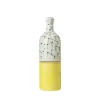 Yellow and Blue Bottle