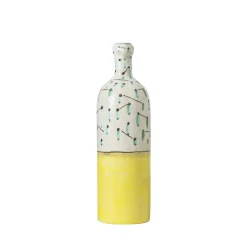 Yellow and Blue Bottle