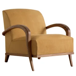 Yellow Domino lounge chair