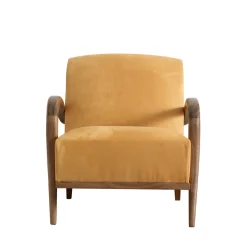 Yellow Domino lounge chair