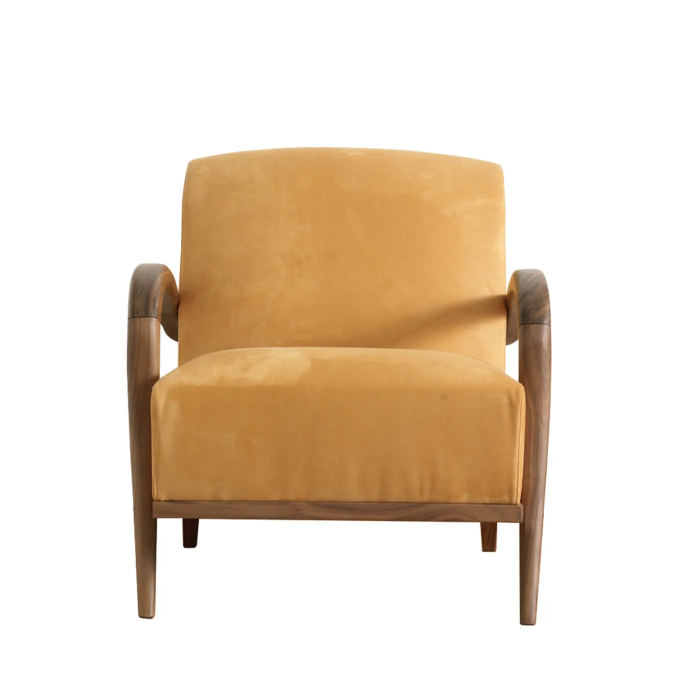 Yellow Domino lounge chair