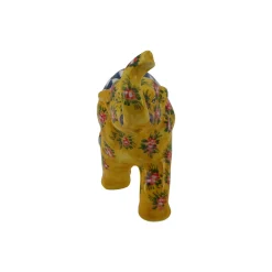 Yellow Elephant Figurine
