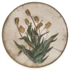Yellow Flowers Plate