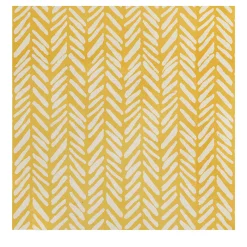 Yellow Herringbone Pastel Wallpaper