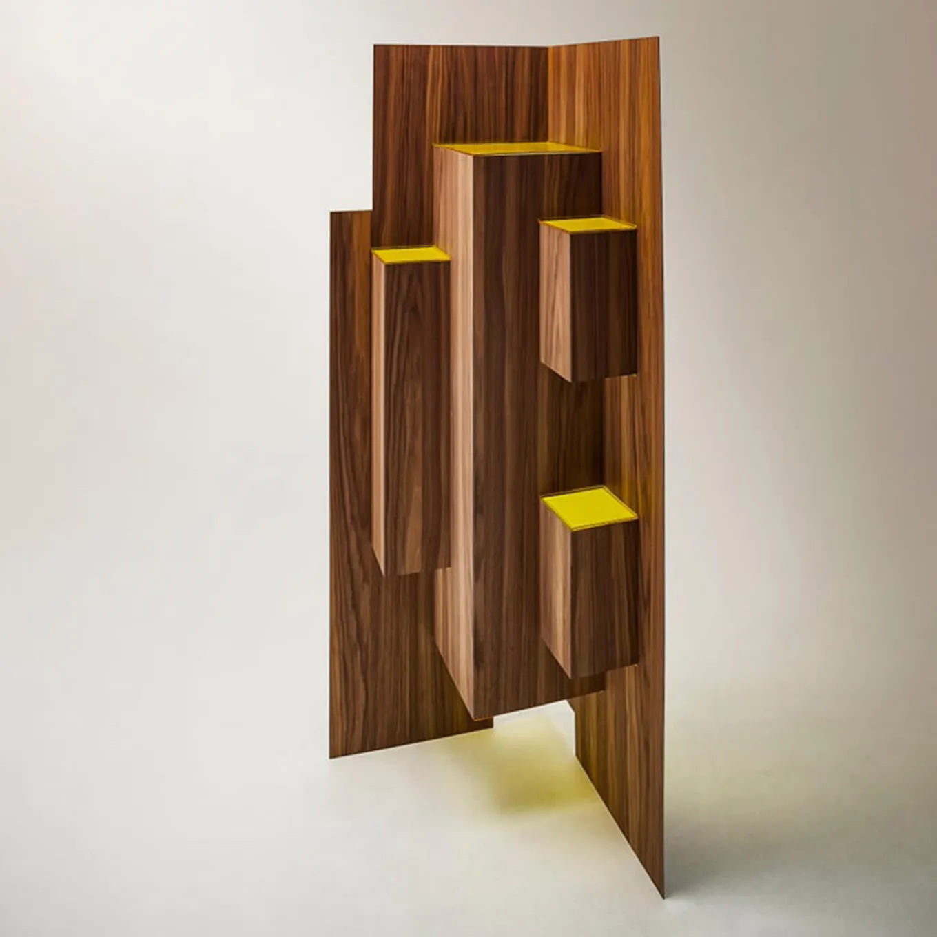 Yellow Kirigami Screen