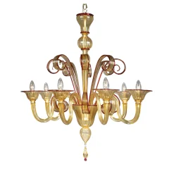 Yellow Todaro Chandelier
