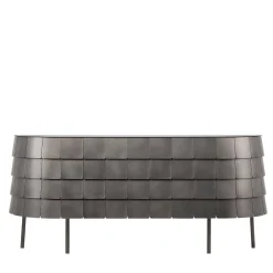 Yoroi Stainless Steel Sideboard by Alessandro Masturzo