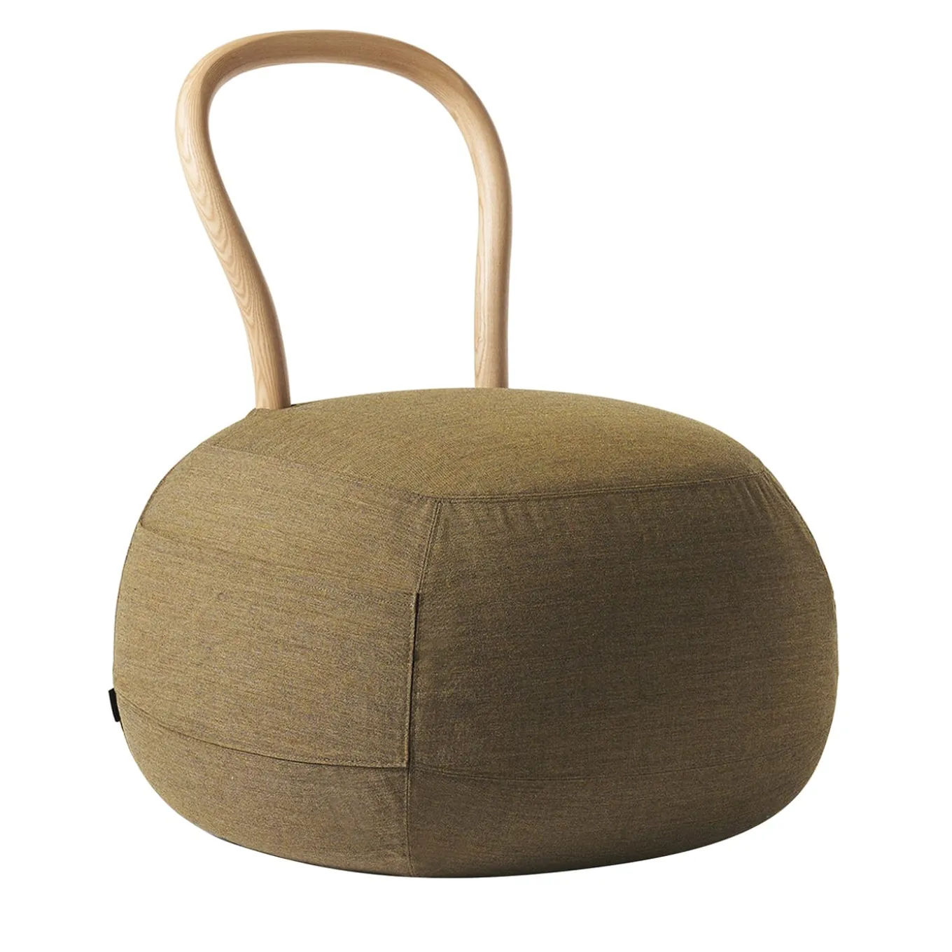 Yum Yum 66/B Olive-Green Lounge Chair by Lapo Ciatti