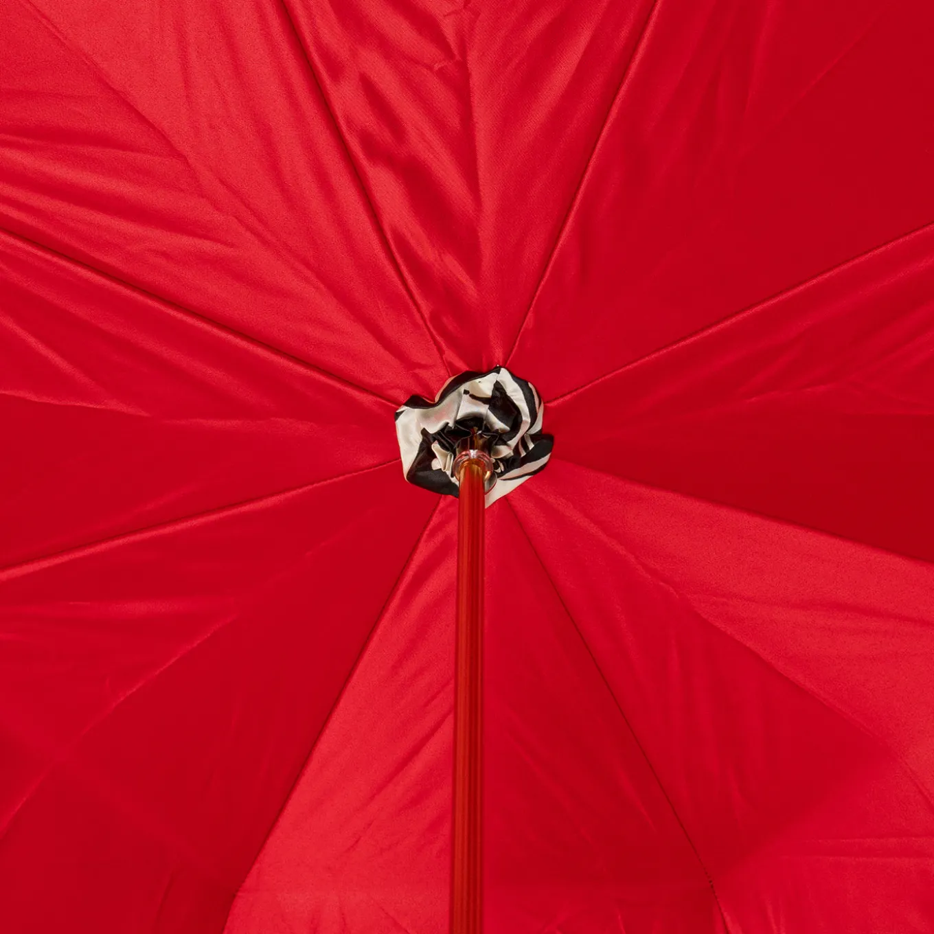 Zebra Pattern Lion Handle Umbrella