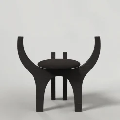 Zero V1 Black Wood Stool