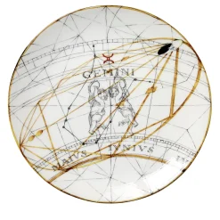 Zodiaco Gemini Dessert Plate