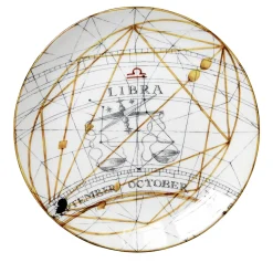 Zodiaco Libra Dinner Plate