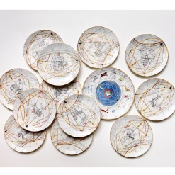 Zodiaco Libra Dinner Plate