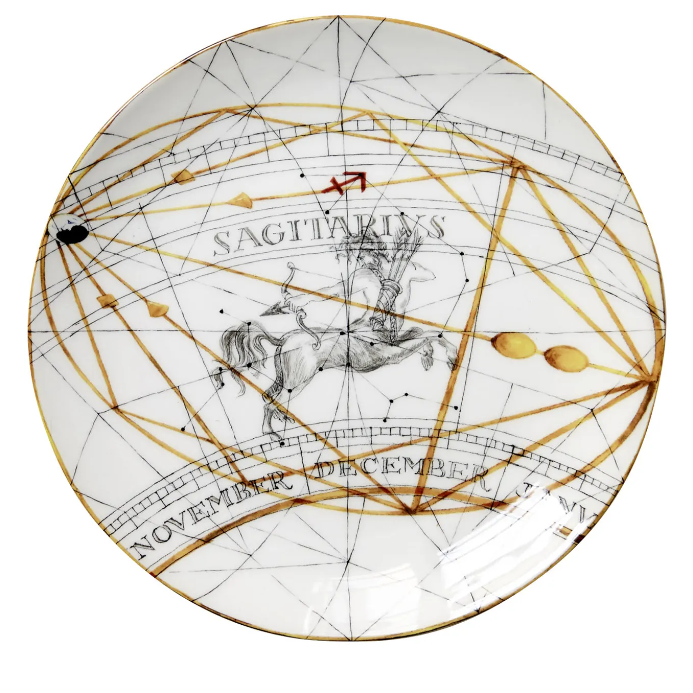 Zodiaco Sagittarius Dinner Plate