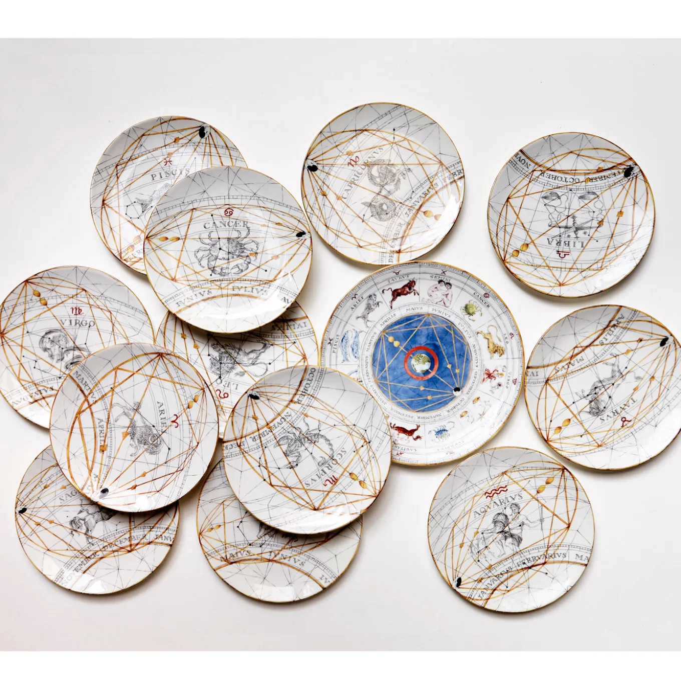 Zodiaco Sagittarius Dinner Plate