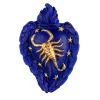 Zodiaco Scorpio Ceramic Heart