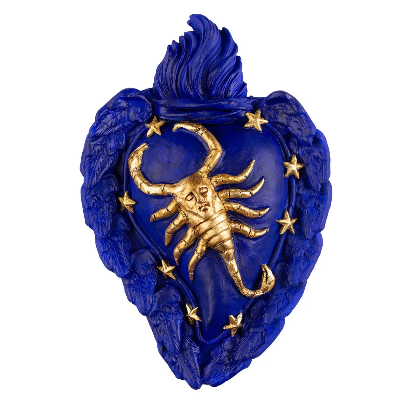 Zodiaco Scorpio Ceramic Heart