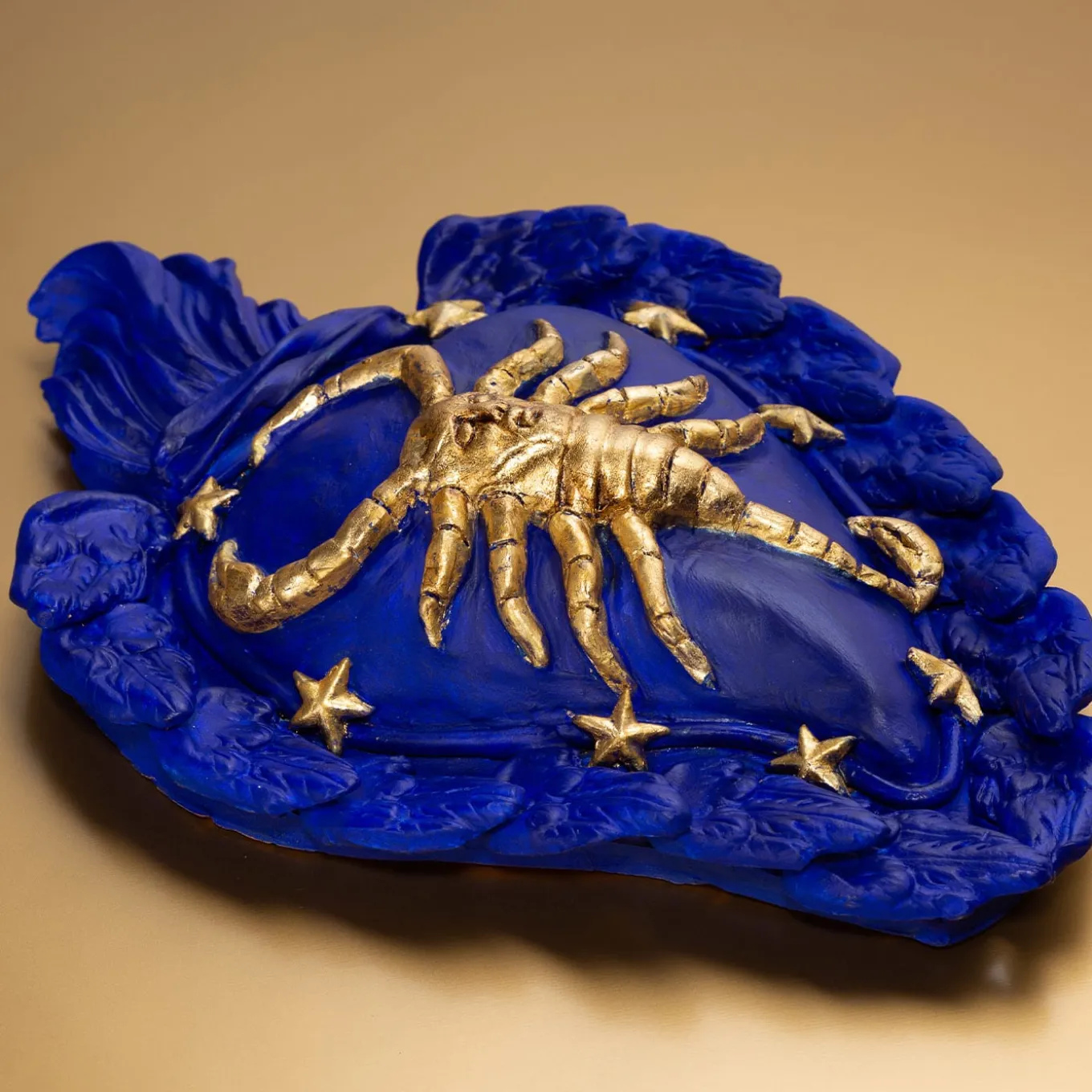 Zodiaco Scorpio Ceramic Heart