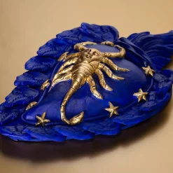 Zodiaco Scorpio Ceramic Heart