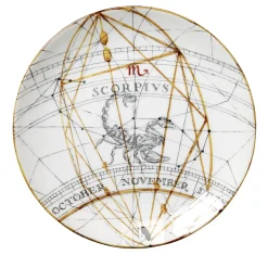 Zodiaco Scorpius Dinner Plate