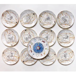 Zodiaco Scorpius Dinner Plate