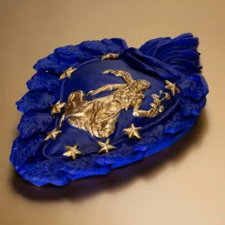 Zodiaco Virgo Ceramic Heart