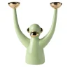 Zoe Green Candle Holder