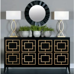 Zoe Sideboard with Curved Legs