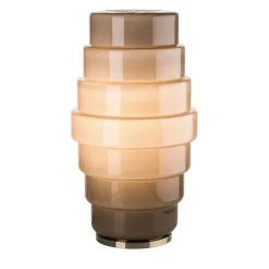 Zoe Taupe Table Lamp by Doriana and Massimiliano Fuksas